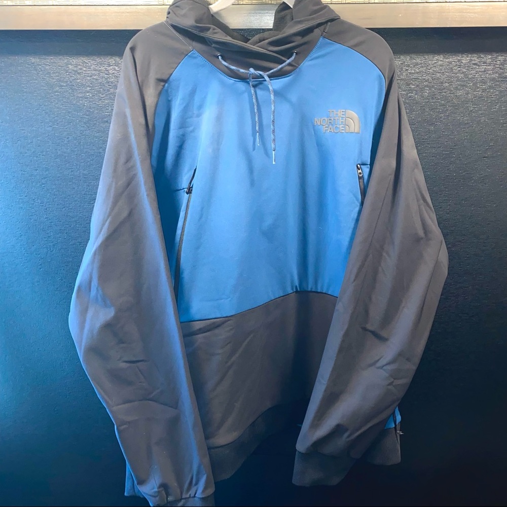 The North Face - Men’s XL Blue/Black Athletic Hoodie
